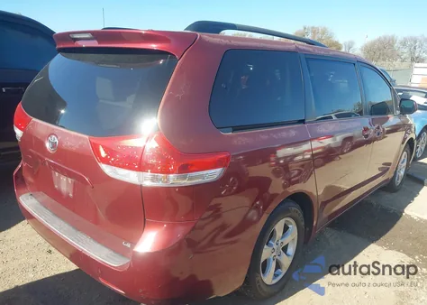 2011 Toyota Sienna Le V6 from USA, damaged, VIN 5TDKK3DC7BS171854